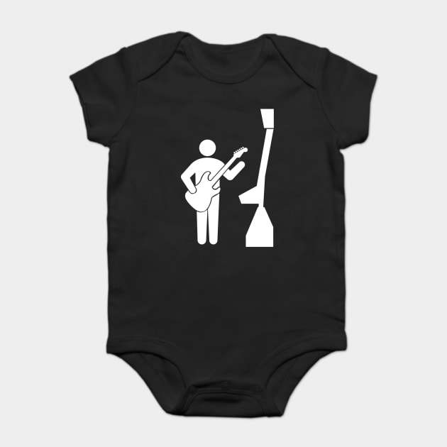 GuitarFreaks Baby Bodysuit by MusicGameShirts